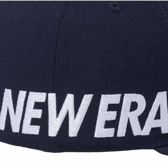 ニューエラ NEW ERA 14109188 9FIFTY Word Mark Essential エッセンシャル ネイビー × スノーホワイト ゴルフ 帽子 CAP｜wizard｜06