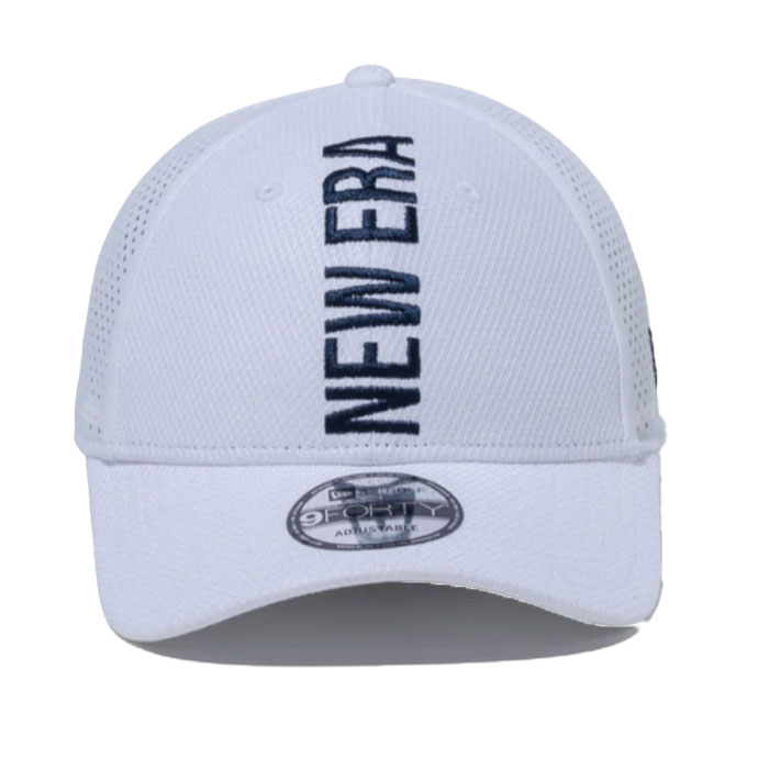 ニューエラ NEW ERA 14109283 9FORTY Laser Perforated Vertical Logo ホワイト 帽子 CAP メッシュ｜wizard｜02