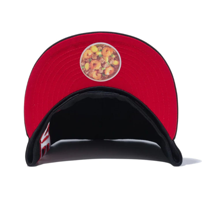 ニューエラ NEW ERA 14125313 59FIFTY CUP NOODLE カップヌードル NEW ERA ブラック キャップ 帽子｜wizard｜04