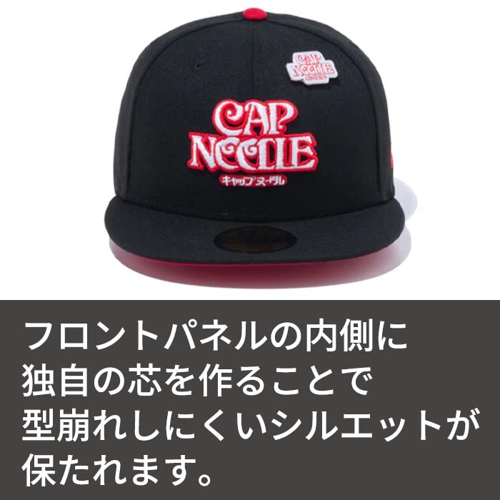 ニューエラ NEW ERA 14125314 59FIFTY CAP NOODLE カップヌードル NEW ERA コラボ キャップ｜wizard｜09