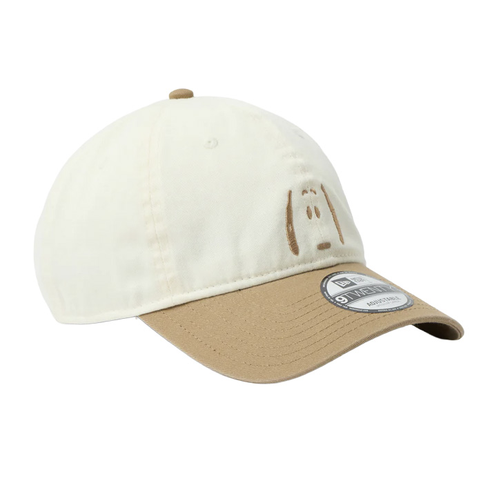 ニューエラ NEW ERA 14865366 9TWENTY Vintage PEANUTS ピーナッツ 2-Tone クロームホワイト/カーキ 帽子 CAP キャップ スヌーピー | NEW ERA | 02
