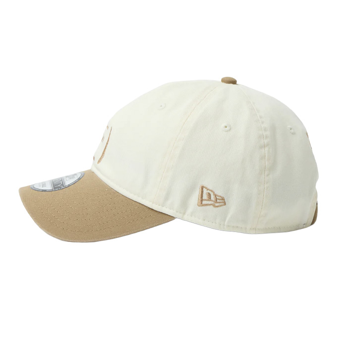 ニューエラ NEW ERA 14865366 9TWENTY Vintage PEANUTS ピーナッツ 2-Tone クロームホワイト/カーキ 帽子 CAP キャップ スヌーピー | NEW ERA | 04