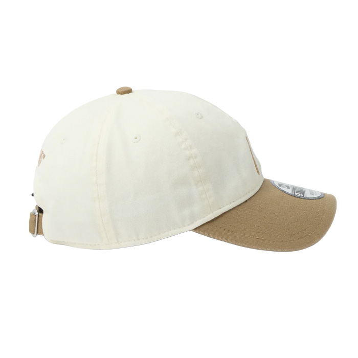 ニューエラ NEW ERA 14865366 9TWENTY Vintage PEANUTS ピーナッツ 2-Tone クロームホワイト/カーキ 帽子 CAP キャップ スヌーピー | NEW ERA | 05