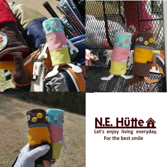 エヌ.イー.ヒュッテ N.E.Hutte ボールケース ロボット型 ミニ