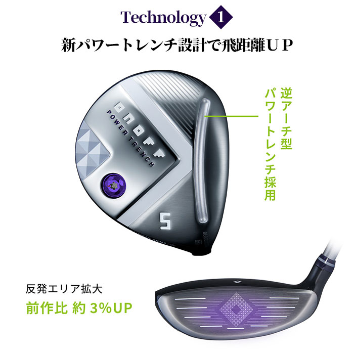 ONOFF フェアウェイウッド レディース（番手：7W）｜クラブ