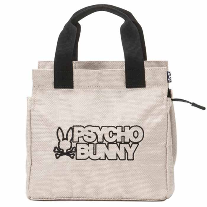 サイコバニー PsychoBunny PBMG4FB5 BLOCK PB ラウンドバッグ アイボリー(03) ROUND BAG ゴルフ バッグ