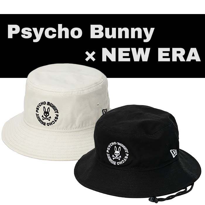 Psycho Bunny サイコバニー PBMG504F PB×NEW ERA コラボ HAT