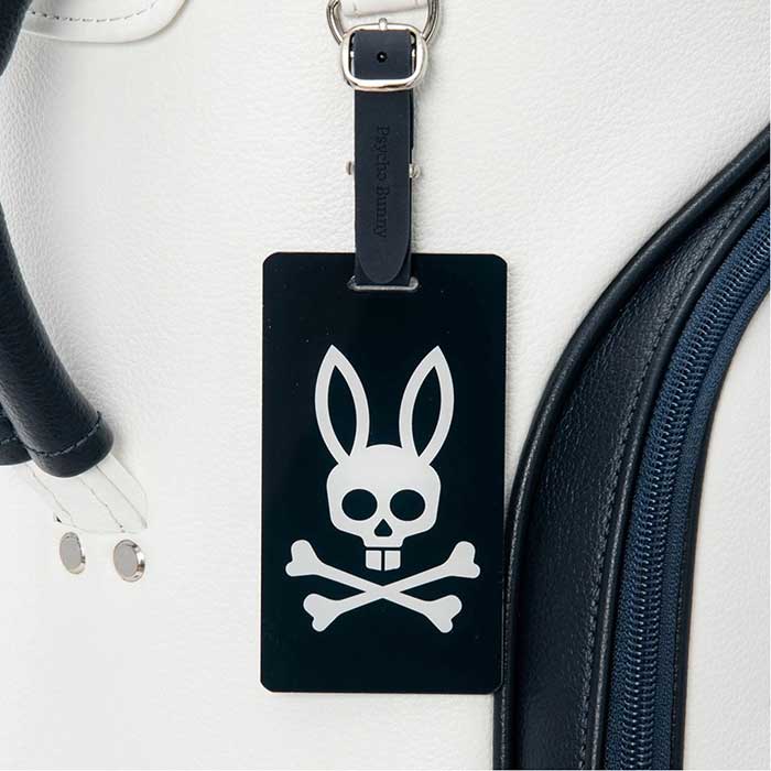 サイコバニー 　カートキャディバッグ【9型】 ネイビー　pbmg6ac5 Psycho Bunny（サイコバニー） Psycho Bunny PBMG6AC5 LOGOART