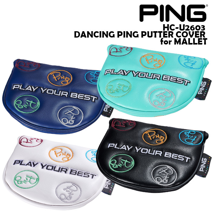 PING（ピン） ゴルフ PING HC-U2603 ダンシングピン ヘッドカバー