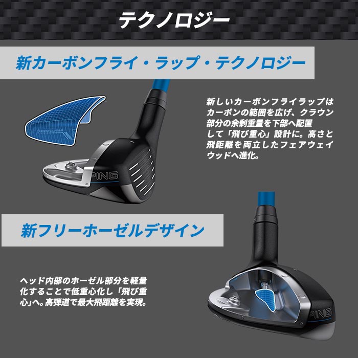 PING（ピン） KBS ゴルフ PING G440 ハイブリッド KBSシャフト 日本