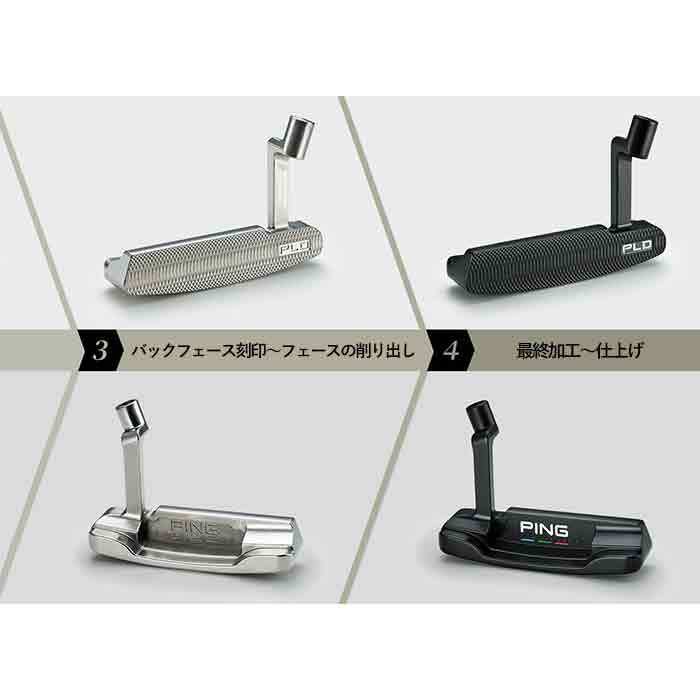 PING 【左右選択可】ピン ゴルフ 2024 PLD MILLED パター OSLO 3