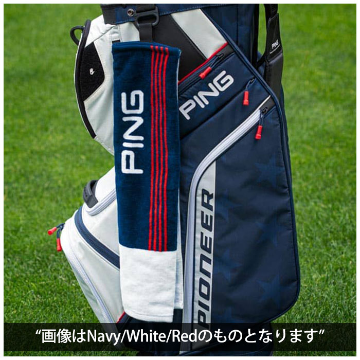 ゴルフ キャディバッグ PING ピン 本革 ビンテージ 8号 NT821
