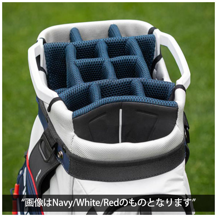PING - 【新品】PING ピン キャディバッグ ホワイト ネイビー