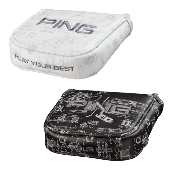 ピン ゴルフ PING HC-2202 PATENT パターカバー マレット型 36481 MALLET PT | PING