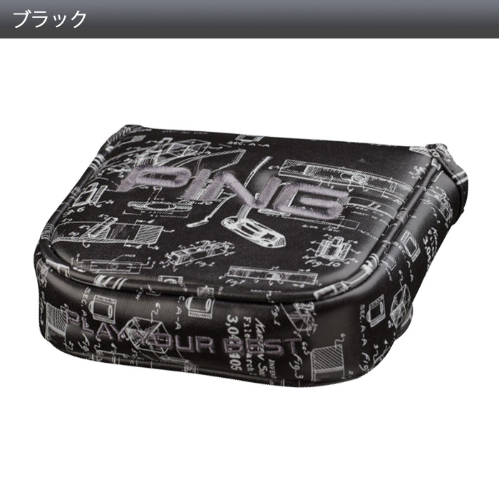 ピン ゴルフ PING HC-2202 PATENT パターカバー マレット型 36481 MALLET PT | PING | 02