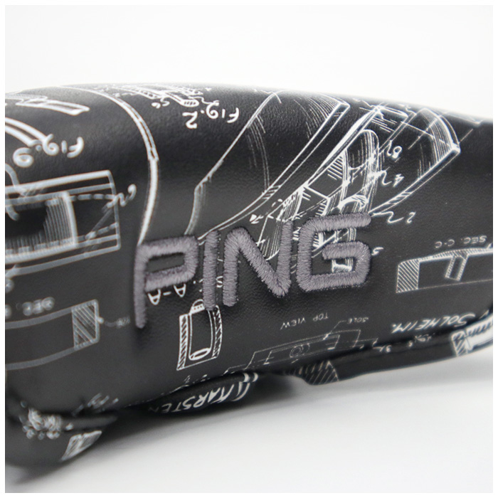 ピン ゴルフ PING HC-2202 PATENT パターカバー マレット型 36481 MALLET PT | PING | 07