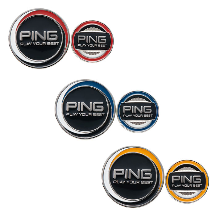 新作からSALEアイテム等お得な商品満載 ピン PING ゴルフ ツインマーカー twin marker 全3色 AC-U2204 36486 