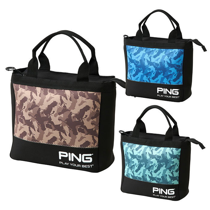 ピン ゴルフ PING GB-N2309 CAMO ラウンド トートバッグ 36831 ROUND TOTE ミニトート ゴルフバッグ カモ ラウンドトート