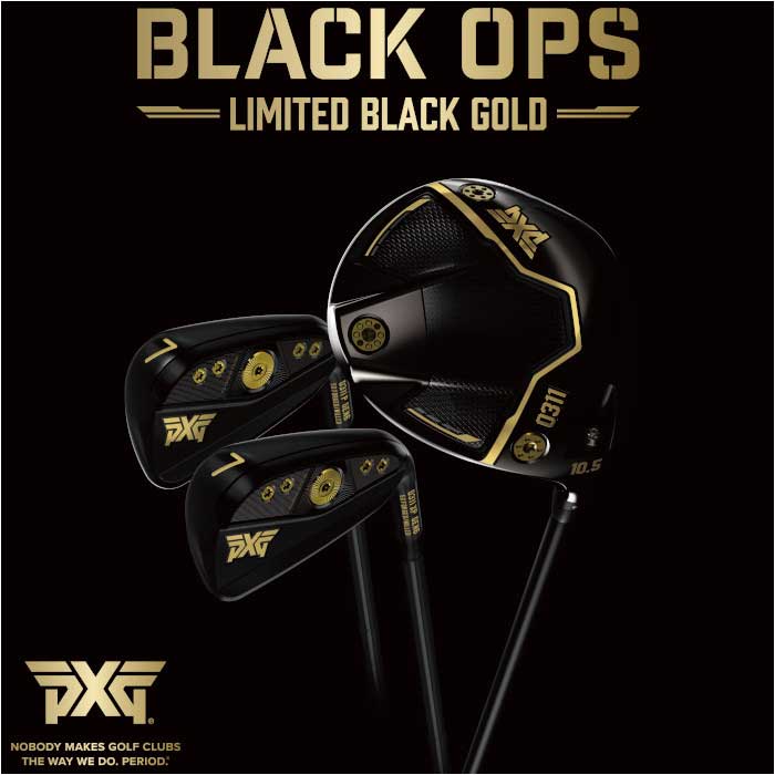 PXG 【限定】PXG BLACK Ops 0311 LTD GOLD ドライバー ブラック