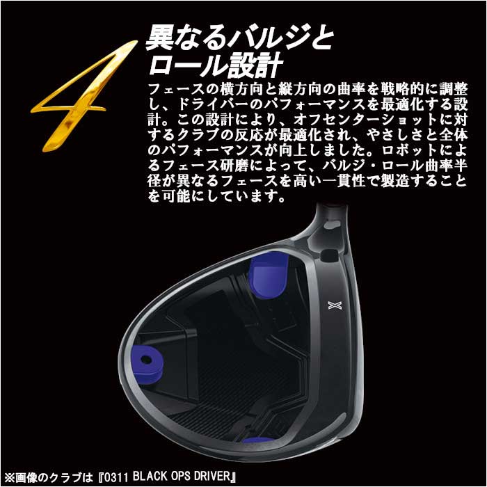 クラブ PXG 0311 Black Ops LIMITED BLACK GOLD PXG 【限定】PXG BLACK Ops 0311 LTD GOLD ドライバー ブラック
