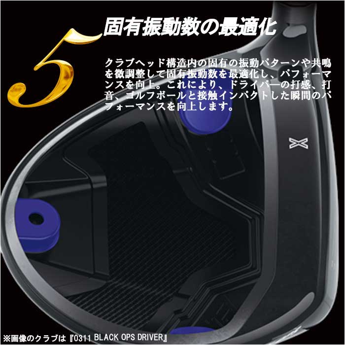 PXG 【限定】PXG BLACK Ops 0311 LTD GOLD ドライバー ブラック