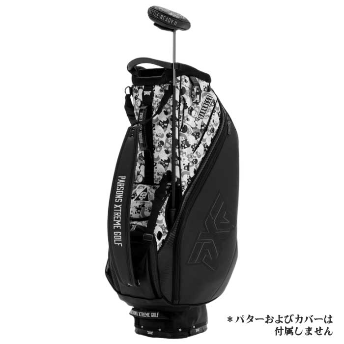 PXG Darkness Skull Camo ハイブリッド スタンドバッグ 9インチ