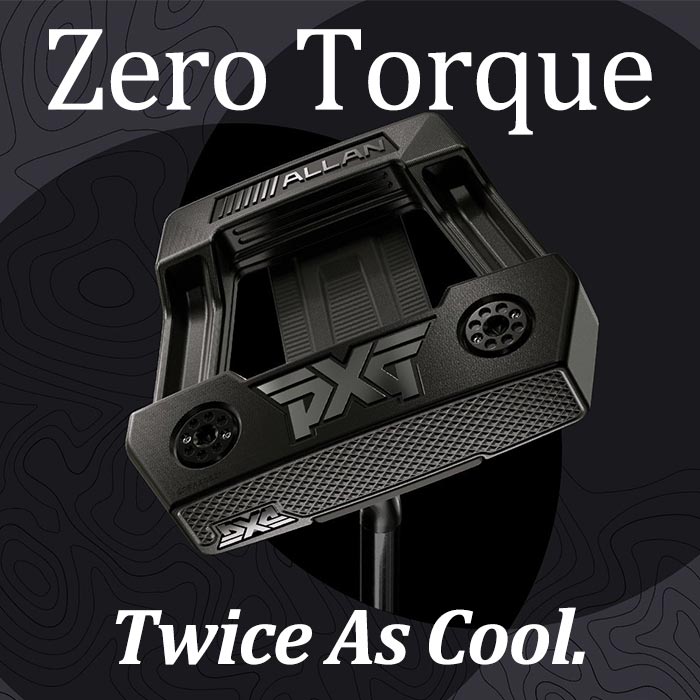 全国送料無料ギフト PXG ダブル アラン パター Torque Zero Black Double ALLAN レディースウェア
