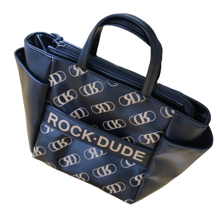 ロックデュード ROCK DUDE 013-329000 ロゴカートバッグ ブラック(019) LOGO CART BAG ラウンドバッグ