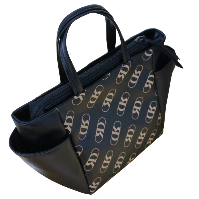 ロックデュード ROCK DUDE 013-329000 ロゴカートバッグ ブラック(019) LOGO CART BAG ラウンドバッグ