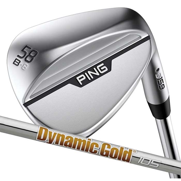 ピン ゴルフ PING S159 ウェッジ B バウンスグラインド ウエッジDynamic Gold 105 日本正規品 左右選択可 :S159B DG 105:ゴルフショップ ウィザード