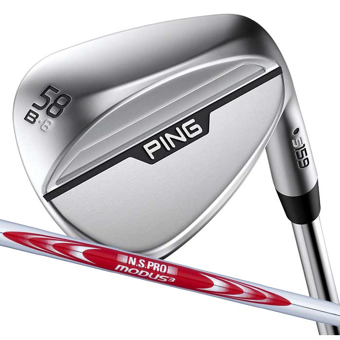 ピン ゴルフ PING S159 ウェッジ B バウンスグラインド ウエッジMODUS3 TOUR125 日本正規品 左右選択可 :S159B NS125:ゴルフショップ ウィザード