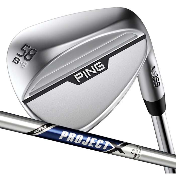ピン ゴルフ PING S159 ウェッジ B バウンスグラインド ウエッジPROJECT X 日本正規品 左右選択可｜wizard