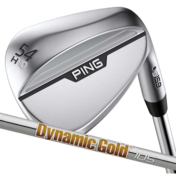 ピン ゴルフ PING S159 ウェッジ H ハーフムーングラインド ウエッジDynamic Gold 105 日本正規品 左右選択可 :S159H DG 105:ゴルフショップ ウィザード