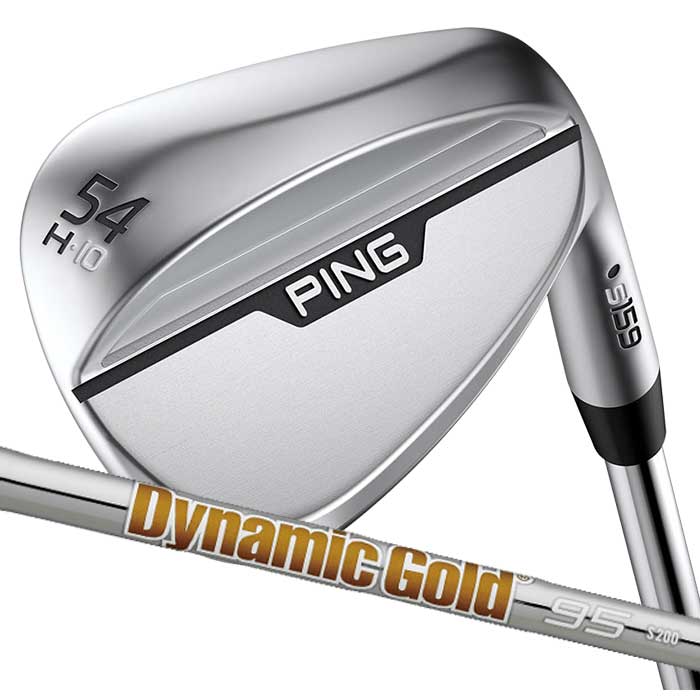 ピン ゴルフ PING S159 ウェッジ H ハーフムーングラインド ウエッジDynamic Gold 95 日本正規品 左右選択可 :S159H DG 95:ゴルフショップ ウィザード