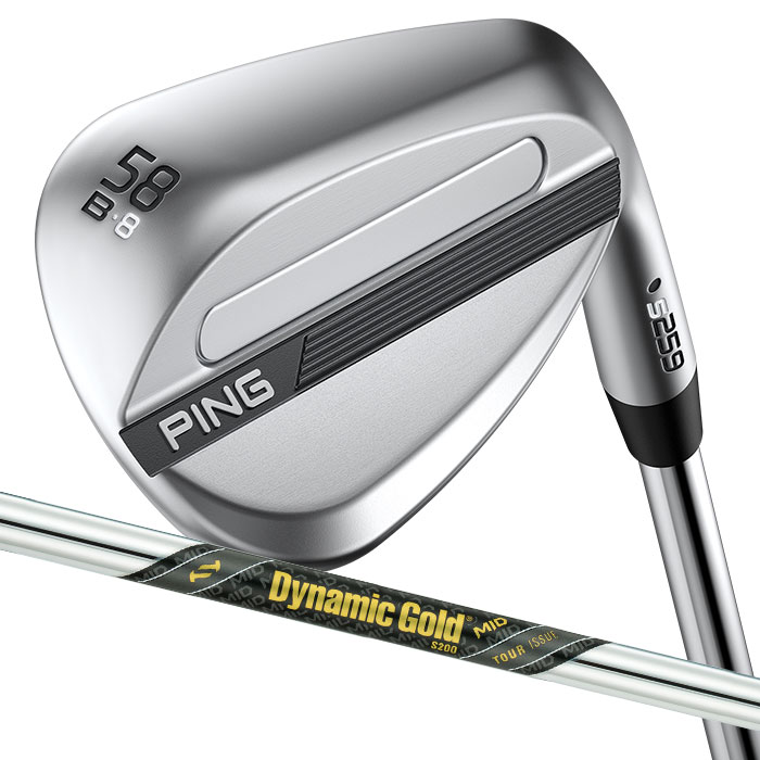 ピン ゴルフ PING S259 クロム ウェッジ B GRIND バウンスグラインド ウエッジ DG MID TOUR ISSUE 日本正規品 左右選択可