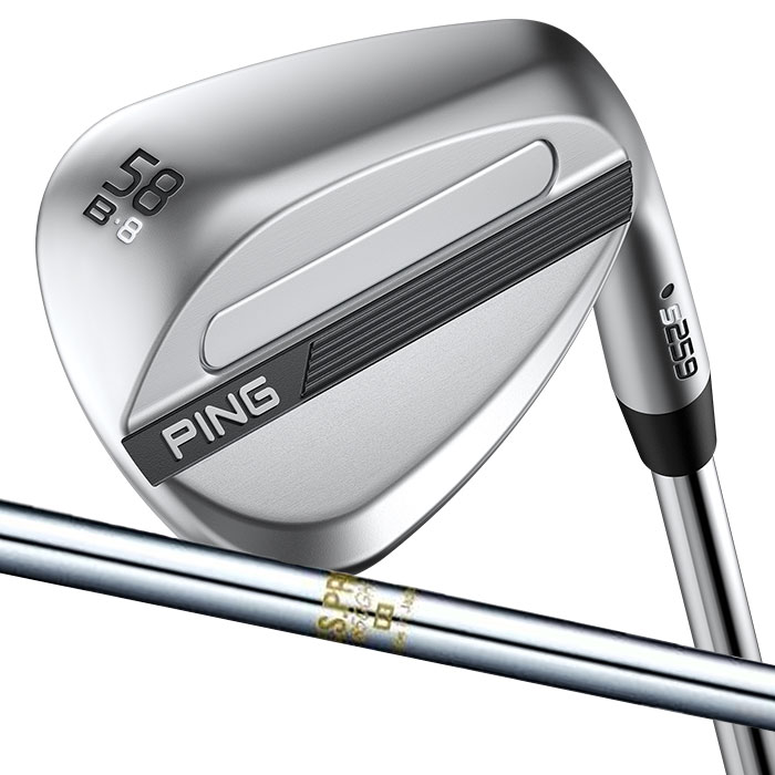 ピン ゴルフ PING S259 クロム ウェッジ B GRIND バウンスグラインド ウエッジ N.S.PRO 850 日本正規品 左右選択可