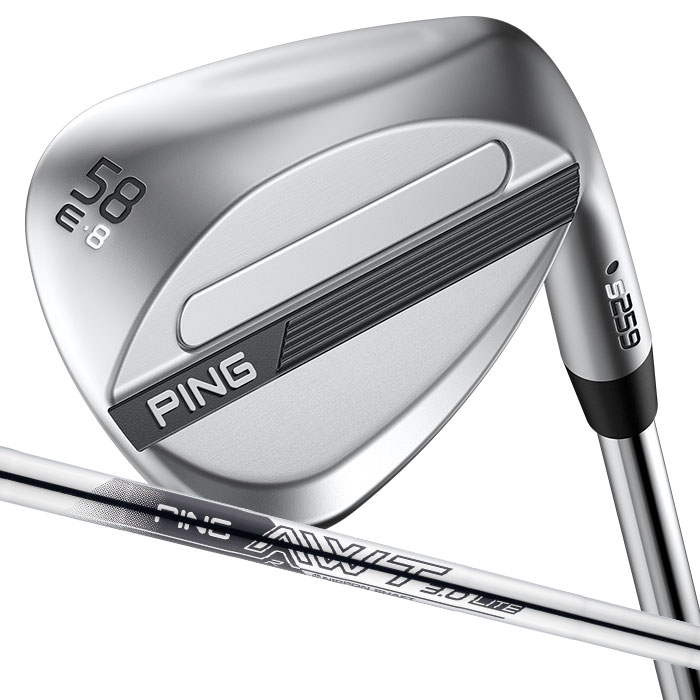 ピン ゴルフ PING S259 クロム ウェッジ E GRIND EYE 2 グラインド ウエッジ AWT 3.0 LITE 日本正規品 左右選択可
