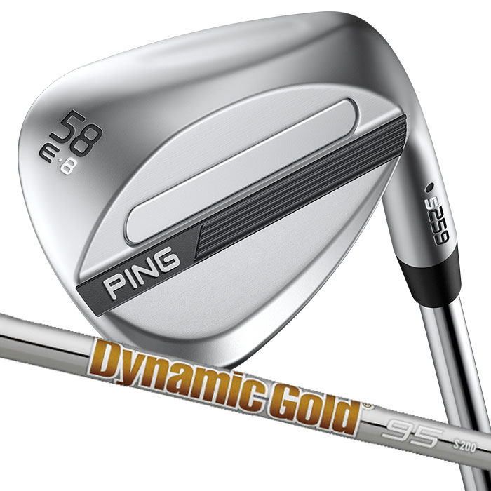 ピン ゴルフ PING S259 クロム ウェッジ E GRIND EYE 2 グラインド ウエッジ Dynamic Gold 95 日本正規品 左右選択可