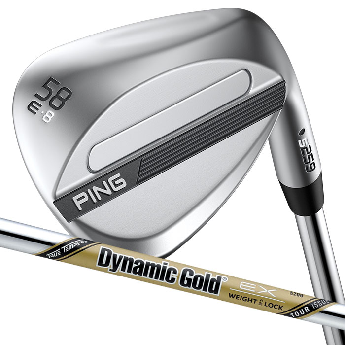 ピン ゴルフ PING S259 クロム ウェッジ E GRIND EYE 2 グラインド ウエッジ Dynamic Gold EX TOUR ISSUE 日本正規品 左右選択可