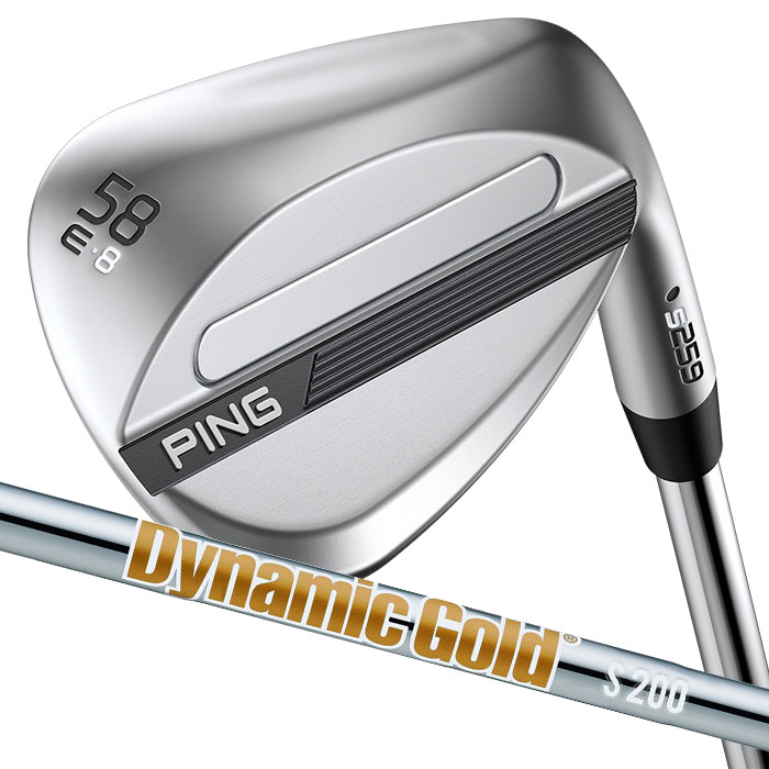 ピン ゴルフ PING S259 クロム ウェッジ E GRIND EYE 2 グラインド ウエッジ Dynamic Gold 日本正規品 左右選択可