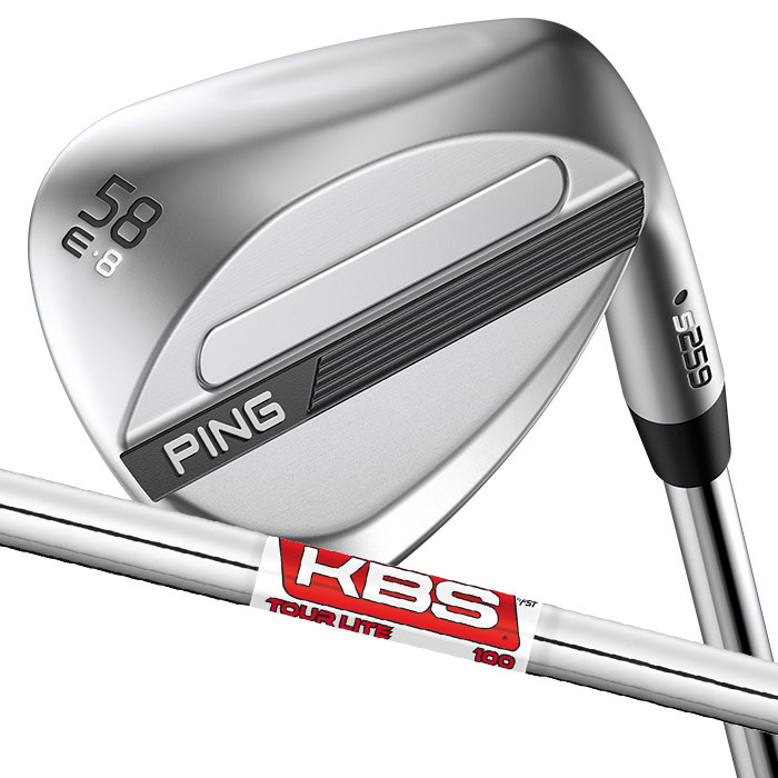 ピン ゴルフ PING S259 クロム ウェッジ E GRIND EYE 2 グラインド ウエッジ KBS TOUR LITE 日本正規品 左右選択可
