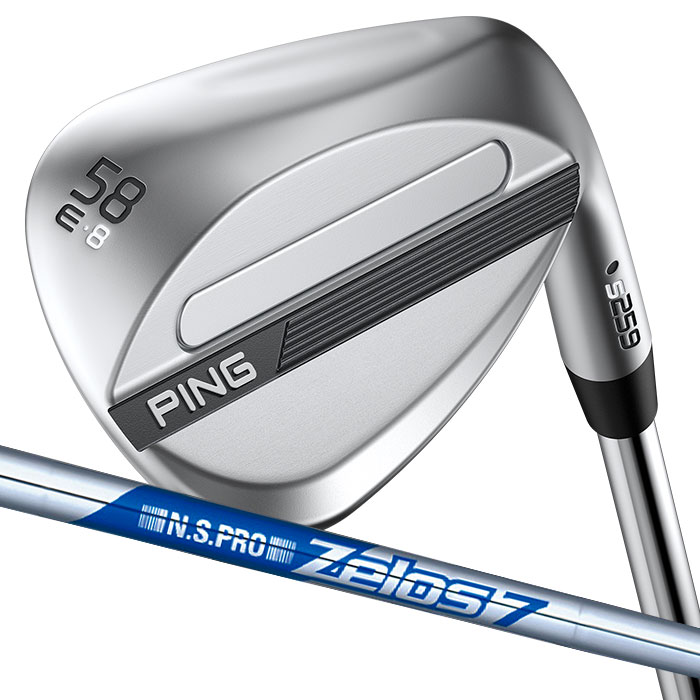 ピン ゴルフ PING S259 クロム ウェッジ E GRIND EYE 2 グラインド ウエッジ ZELOS 7 日本正規品 左右選択可