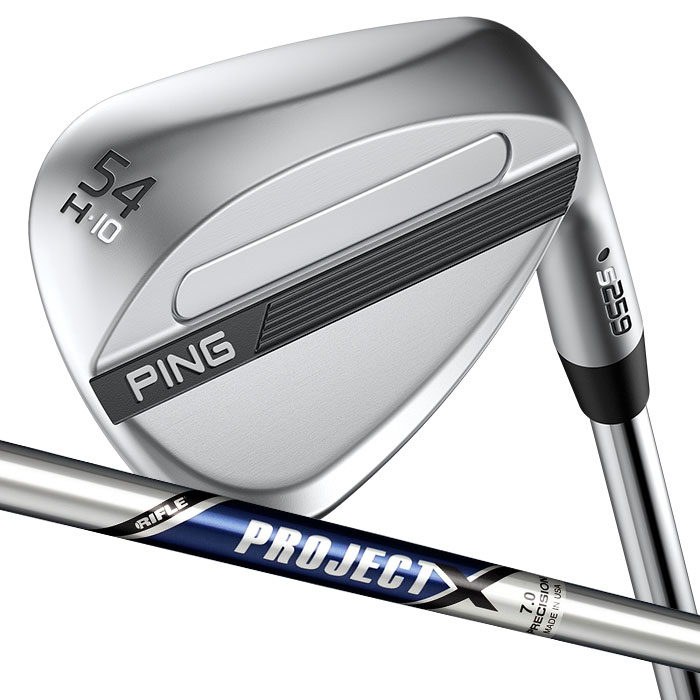 ピン ゴルフ PING S259 クロム ウェッジ H GRIND ハーフムーングラインド ウエッジ PROJECT X 日本正規品 左右選択可