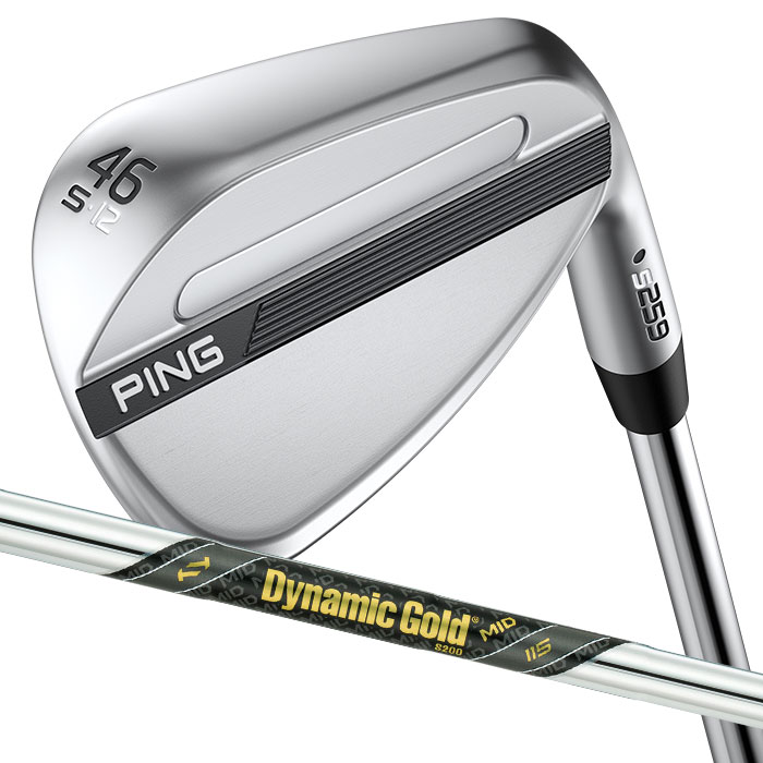 ピン ゴルフ PING S259 クロム ウェッジ S GRIND スタンダードグラインド ウエッジ　DG MID 115 日本正規品 左右選択可