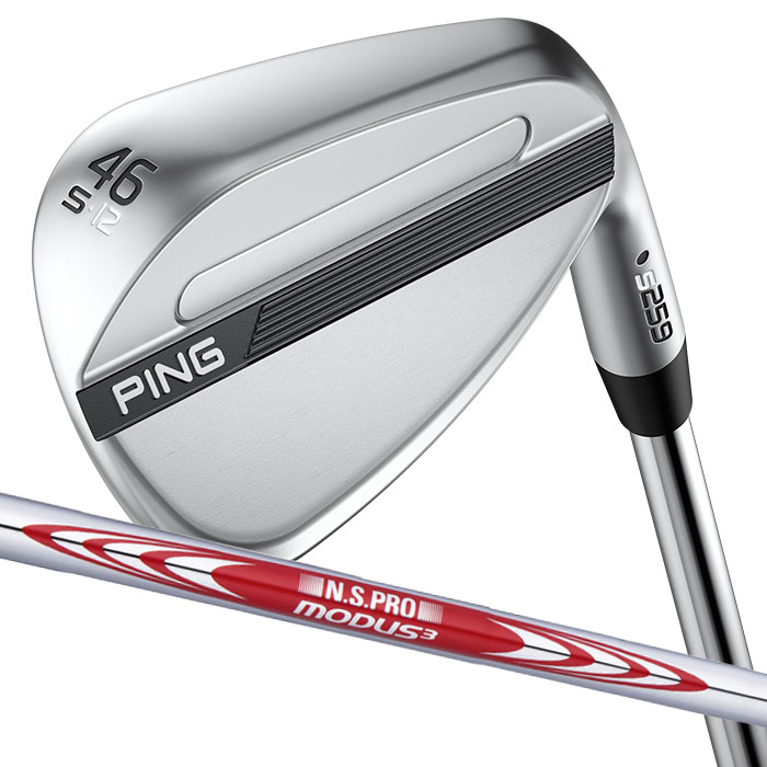 ピン ゴルフ PING S259 クロム ウェッジ S GRIND スタンダードグラインド ウエッジ　MODUS3 TOUR120 日本正規品 左右選択可