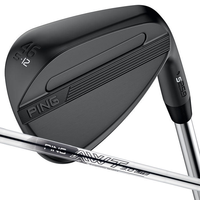 ピン ゴルフ PING S259 ミッドナイト ウェッジ S GRIND スタンダードグラインド ウエッジ AWT 3.0 LITE 日本正規品 左右選択可