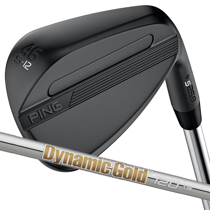 ピン ゴルフ PING S259 ミッドナイト ウェッジ S GRIND スタンダードグラインド ウエッジ Dynamic Gold 120 日本正規品 左右選択可
