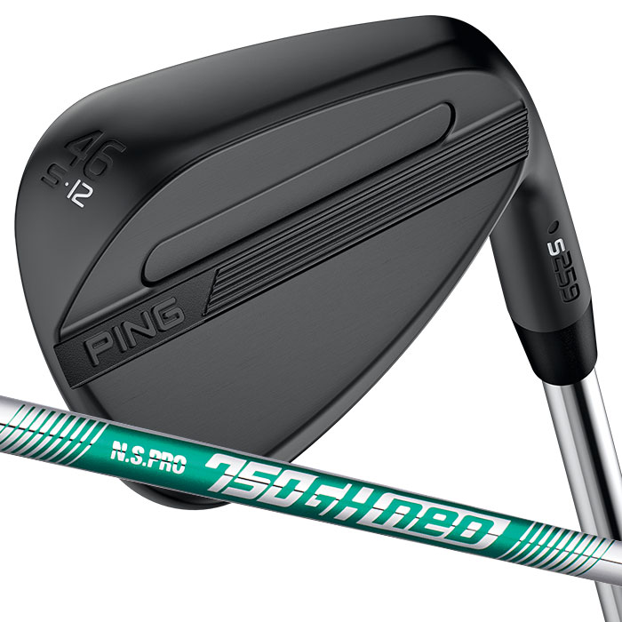 ピン ゴルフ PING S259 ミッドナイト ウェッジ S GRIND スタンダードグラインド ウエッジ N.S.PRO 750 neo 日本正規品 左右選択可