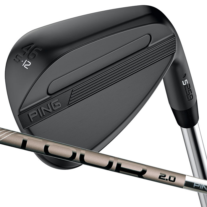 ピン ゴルフ PING S259 ミッドナイト ウェッジ S GRIND スタンダードグラインド ウエッジ PING TOUR 2.0 CHROME I 日本正規品 左右選択可
