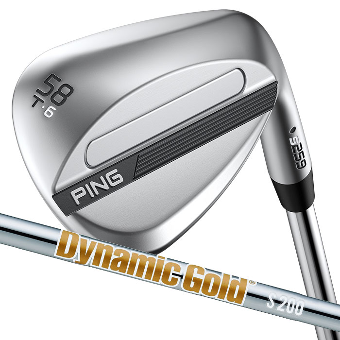 ピン ゴルフ PING S259 クロム ウェッジ T GRIND シングラインド ウエッジ Dynamic Gold 日本正規品 左右選択可